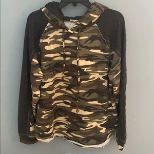 NWOT ODDY Camo Hoodie